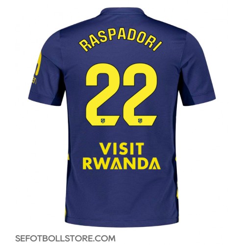 Atletico Madrid Giacomo Raspadori #22 Replika Bortatröja 2025-26 Kortärmad